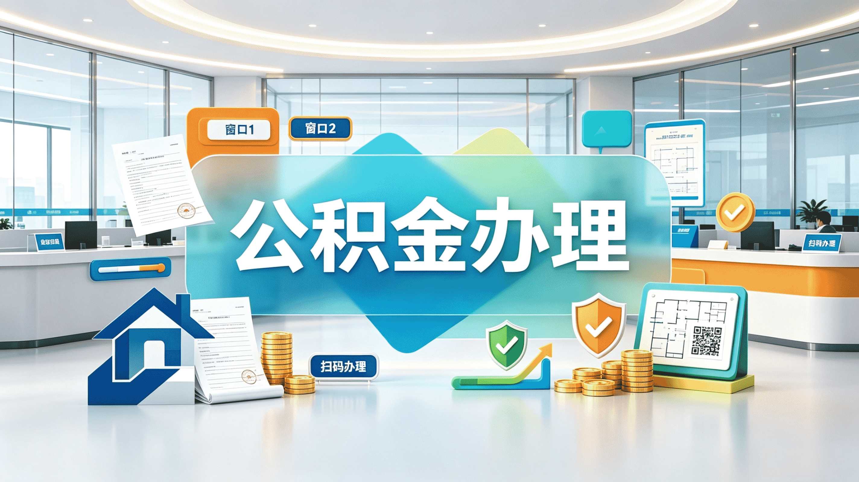 一站式公积金代办在吉安办理，5个步骤搞定